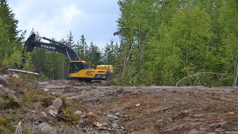 Slutjusterad vägterrass. Foto Per Hallgren.